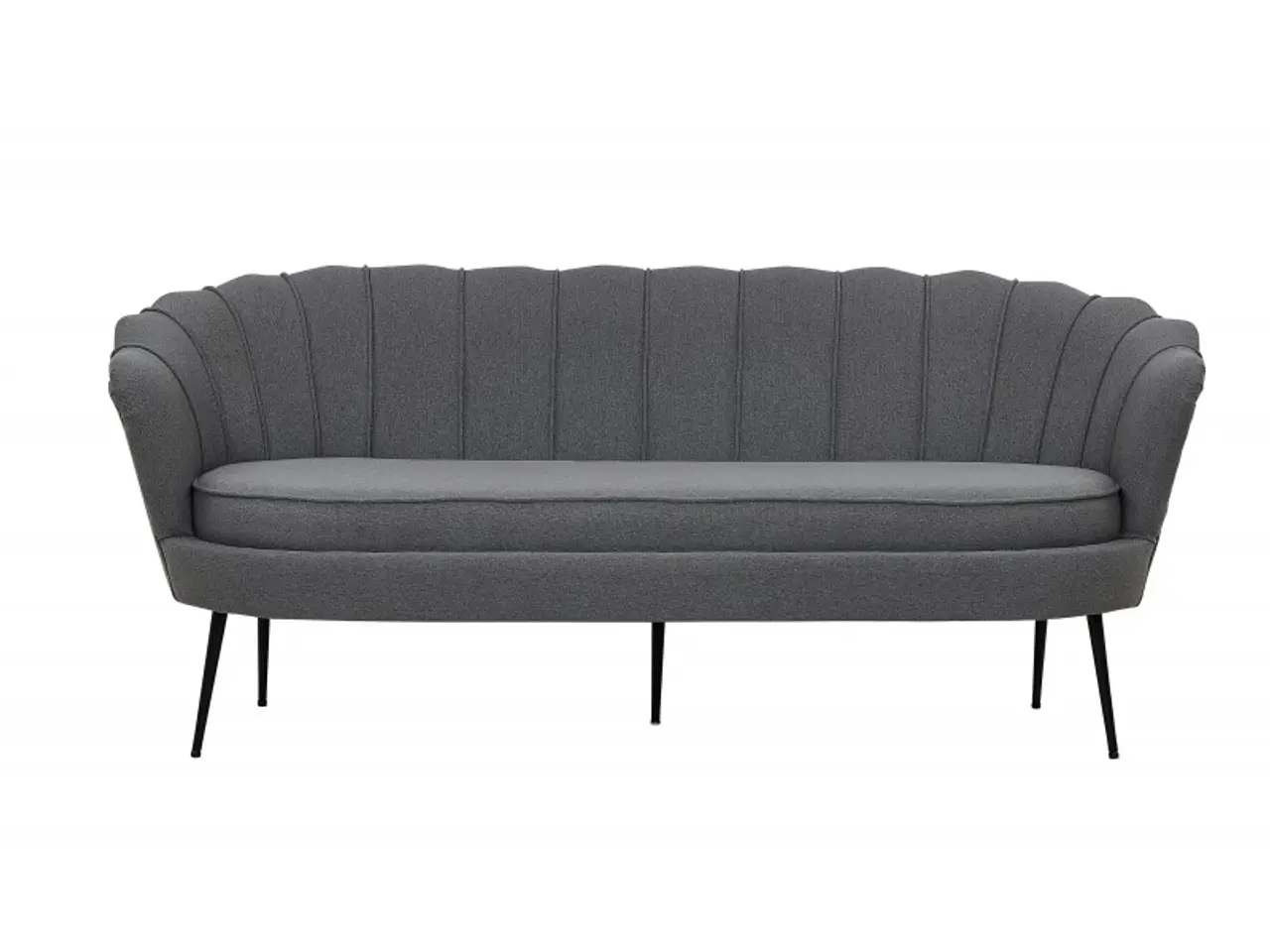 Billede 1 - Calais 3 personers Sofa - Grå stof
