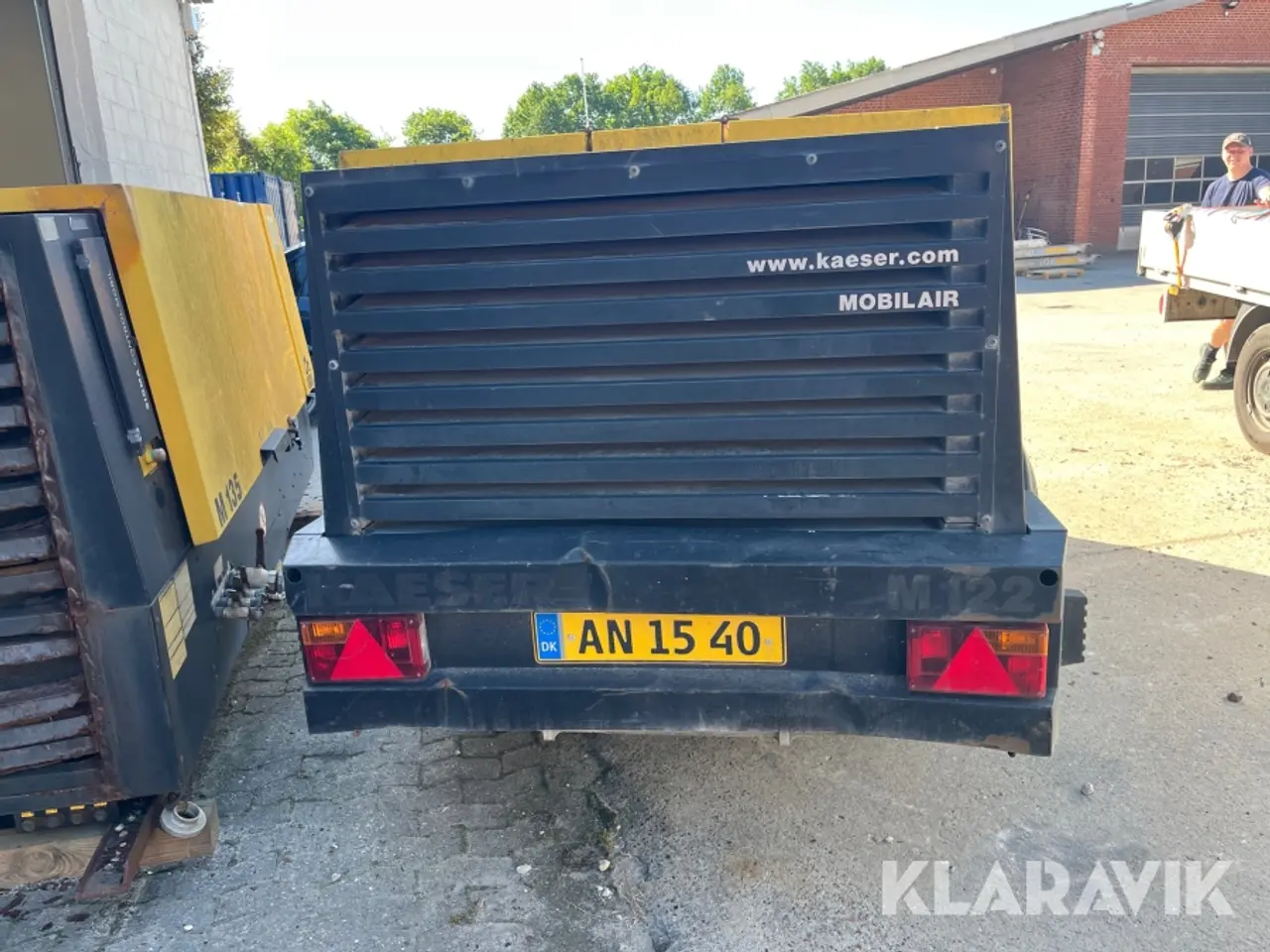 Billede 7 - Mobil kompressor Kaeser M122