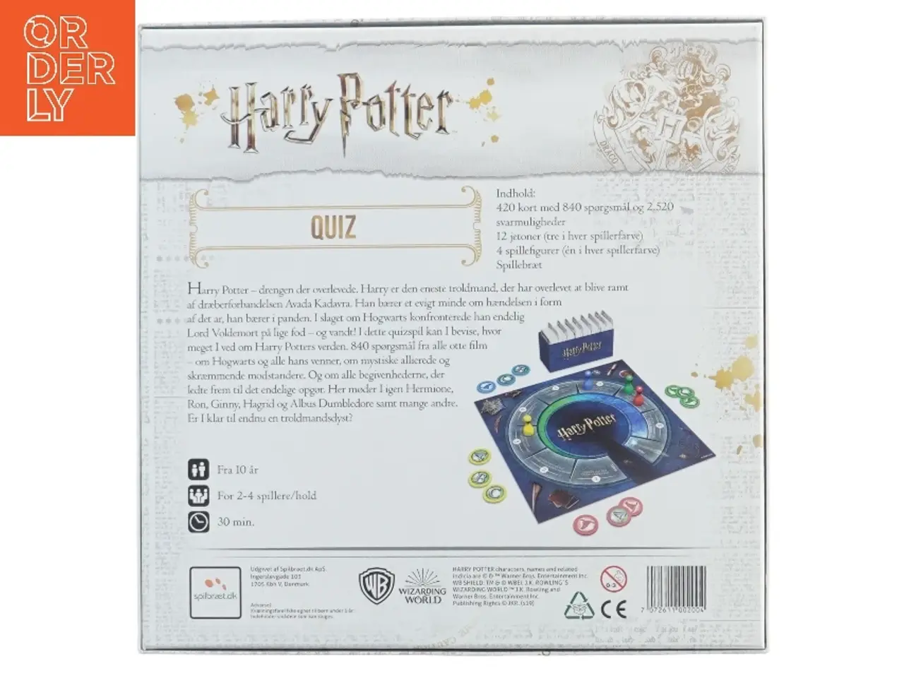 Billede 3 - Harry Potter quizspil fra Harry Potter (str. 30x30 cm)