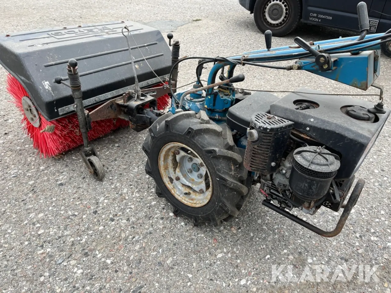 Billede 7 - 2-hjulet traktor Nibbi 80cm kost
