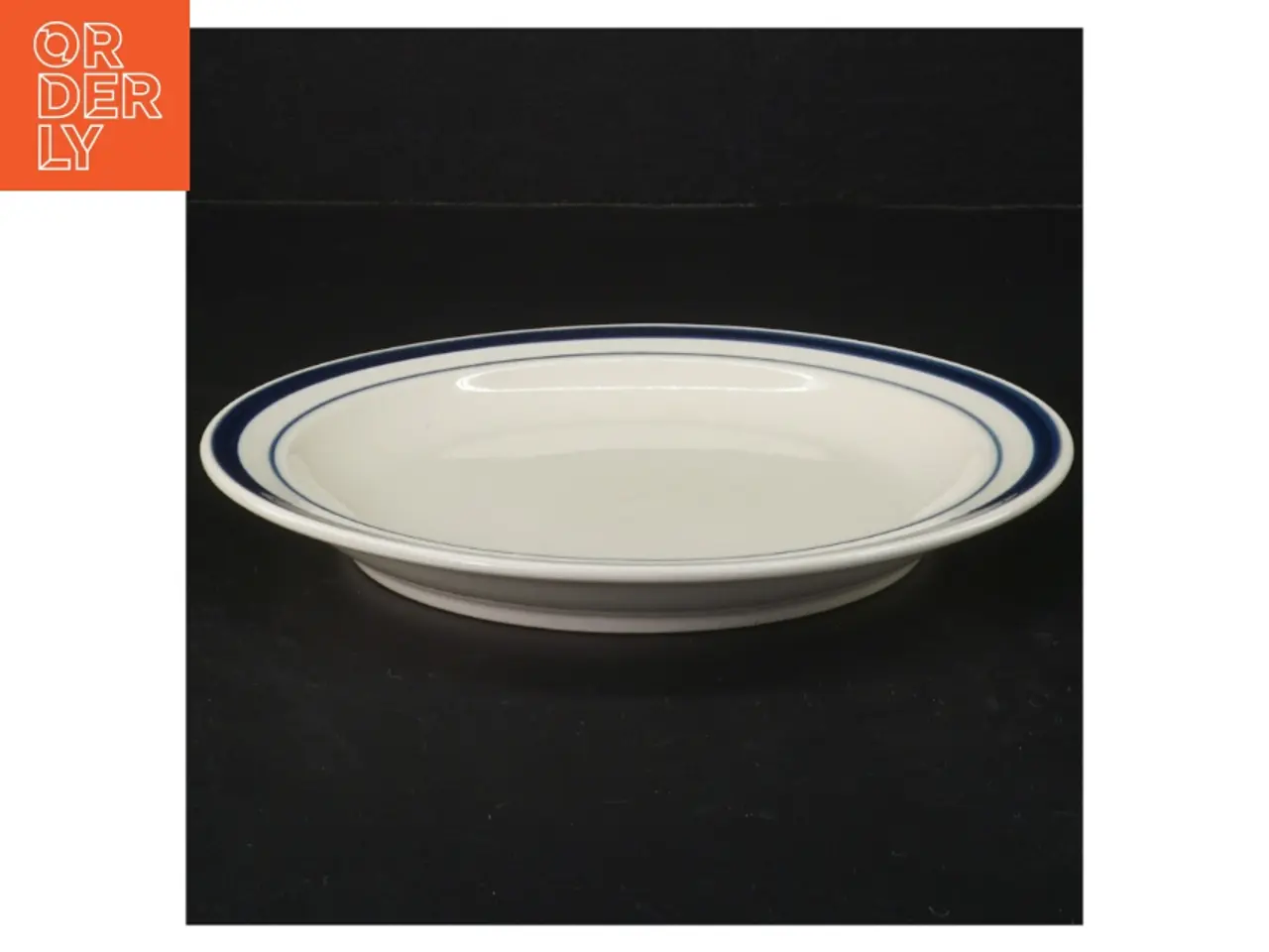 Billede 1 - Porcelænsdyb tallerken (str. Ø. 19,5 cm)