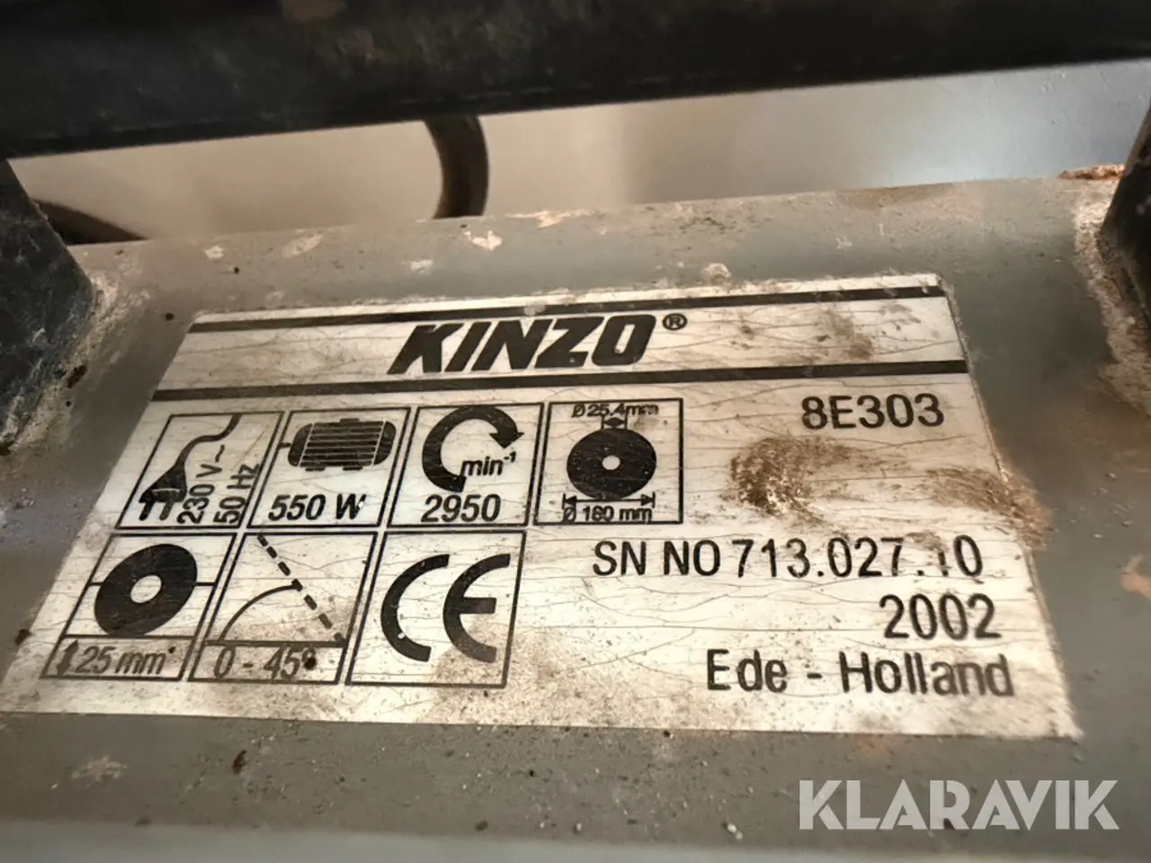 Billede 8 - Fliseskærer Kinzo 8E303