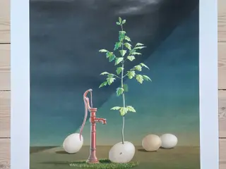 Esben Hanefelt plakat – "Forundring" (2004)