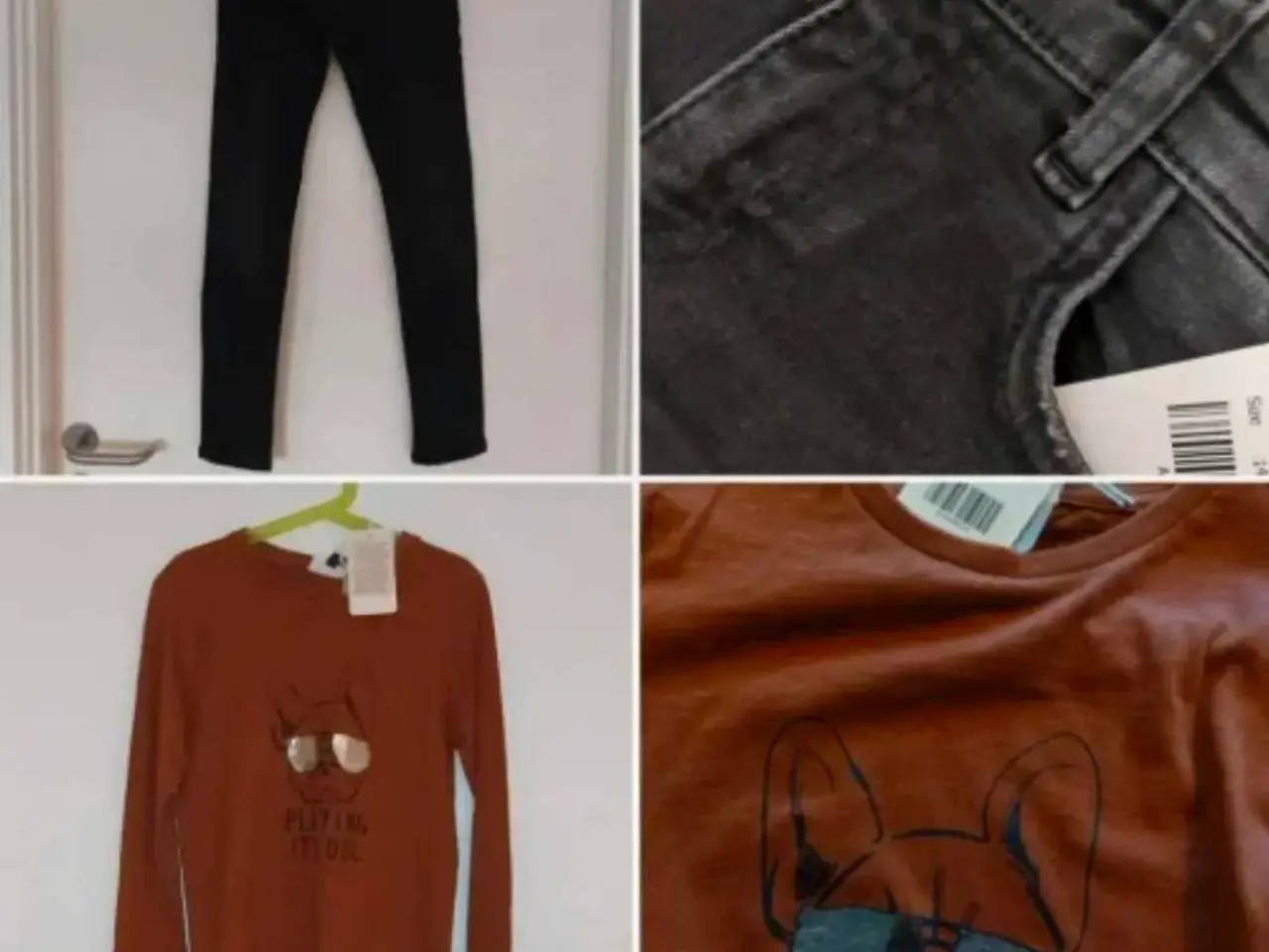 Billede 1 - *nyt* Pompdelux jeans + trøje
