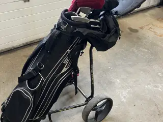 Wilson Golfsæt med bag og vogn