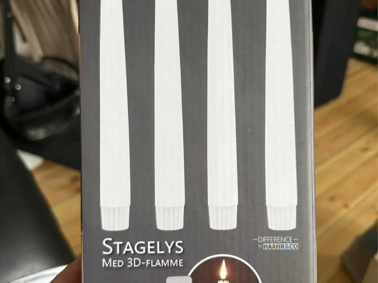 Billede 5 - Stearinlys m/3D flamme