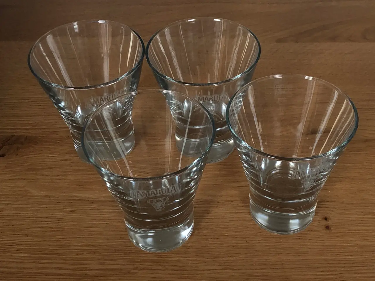 Billede 1 - Amarula glas med tryk, 4 stk