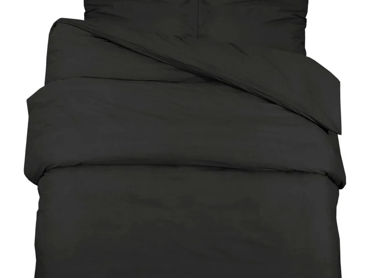 Billede 2 - Sengetøj 200x220 cm bomuld sort
