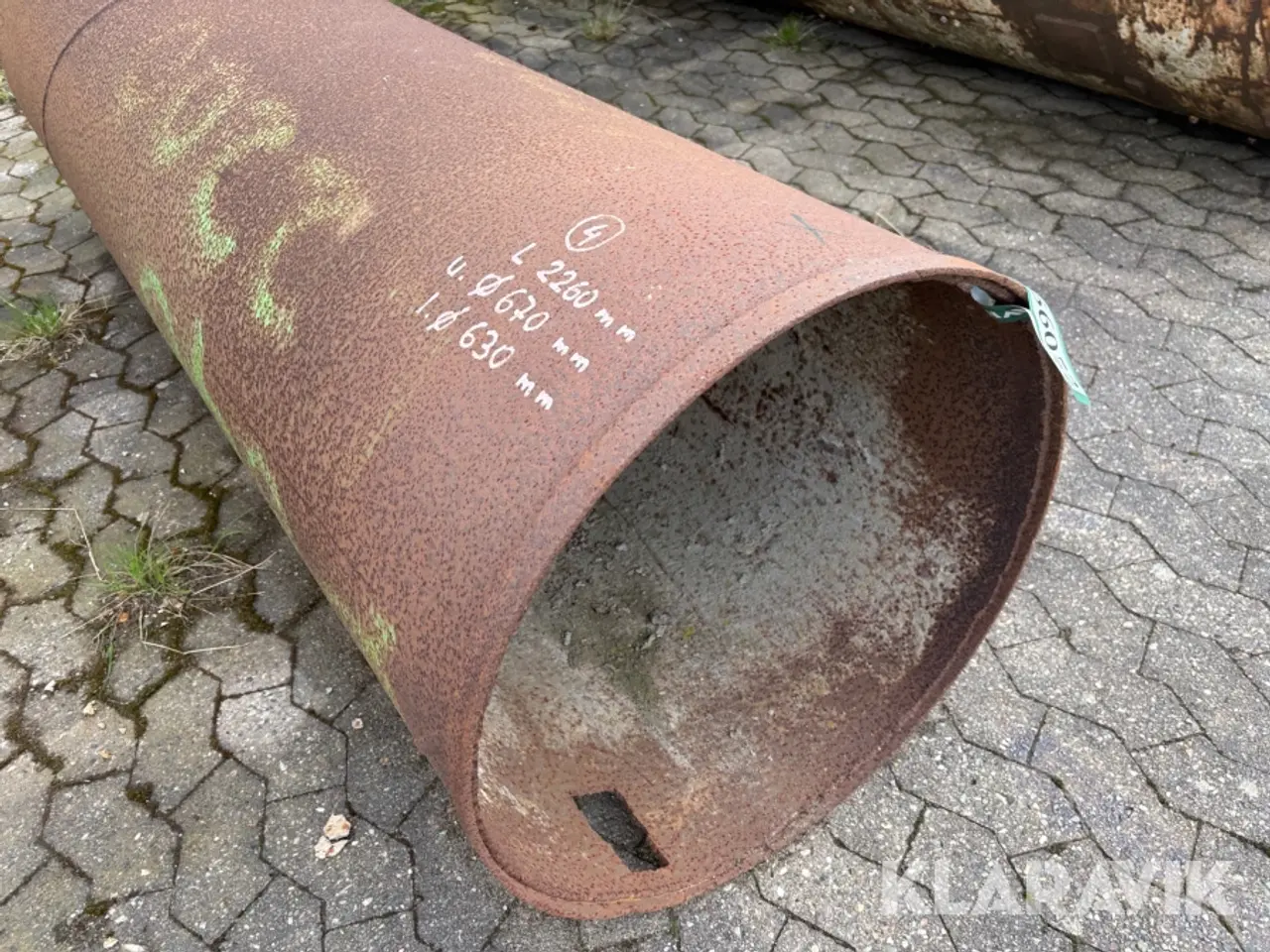 Billede 12 - Casing jern rør 2260x670mm 1 styk