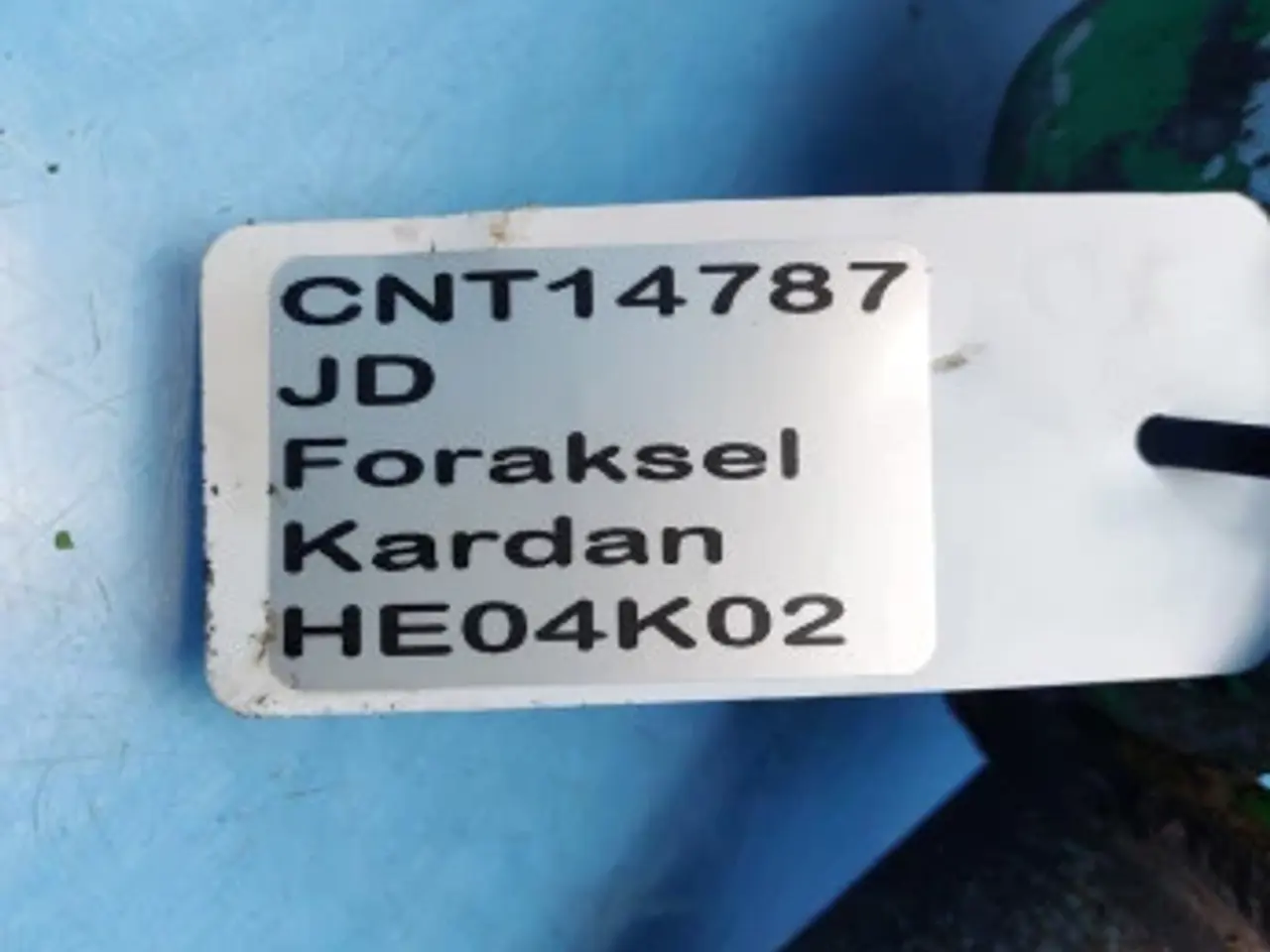Billede 13 - John Deere Traktor Foraksel Kardan 