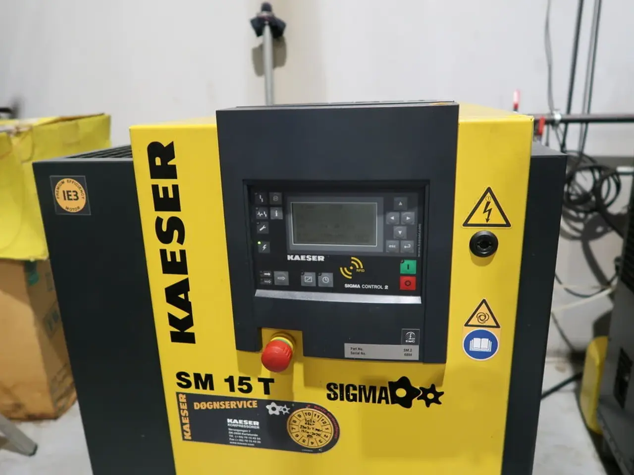 Billede 4 - Skruekompressor KAESER SM 15 T