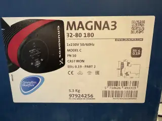 Grundfos Magna3 32-80-180