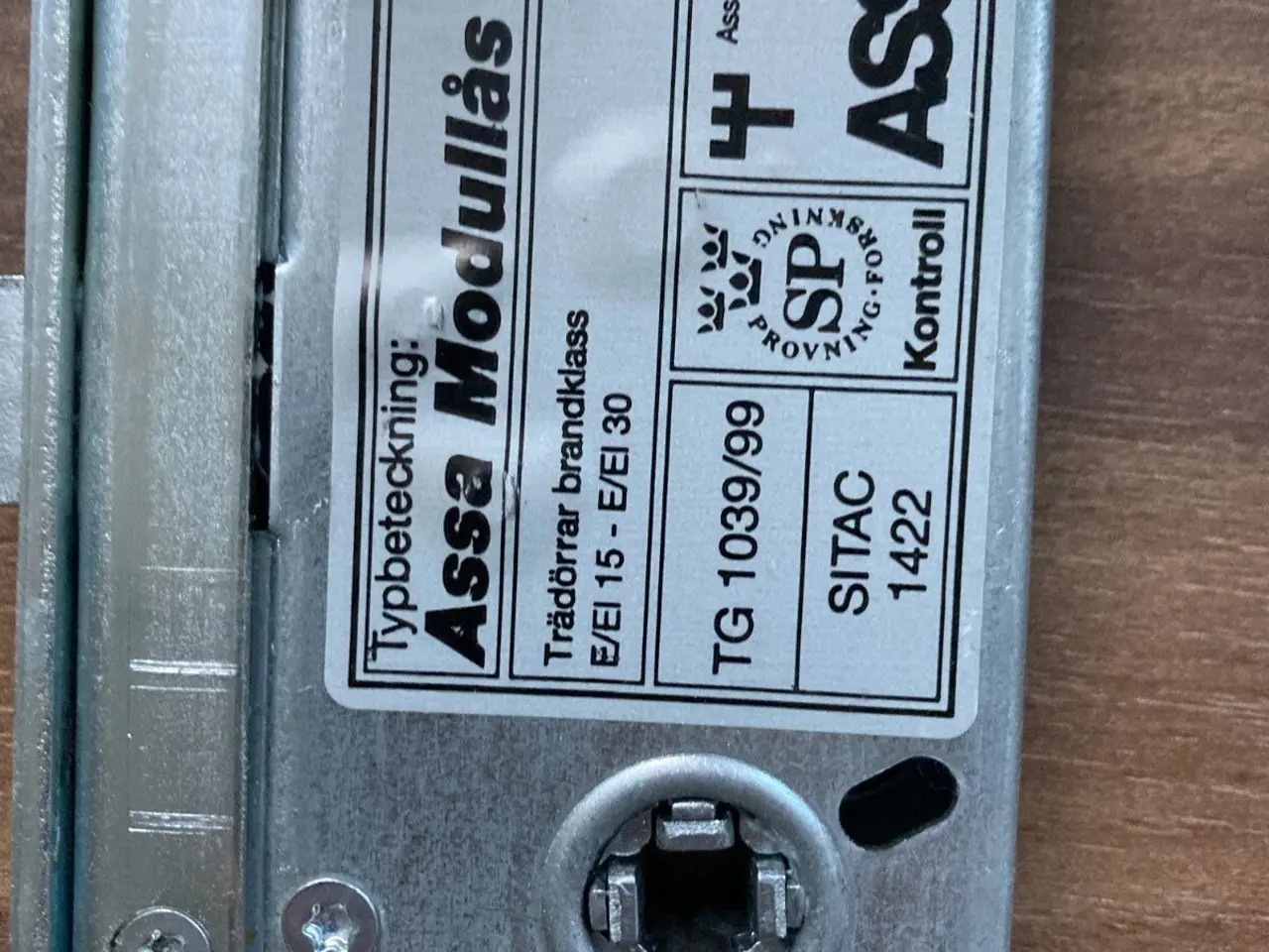 Billede 3 - Assa Abloy Modular Lock Case Modullås TG 1039/99