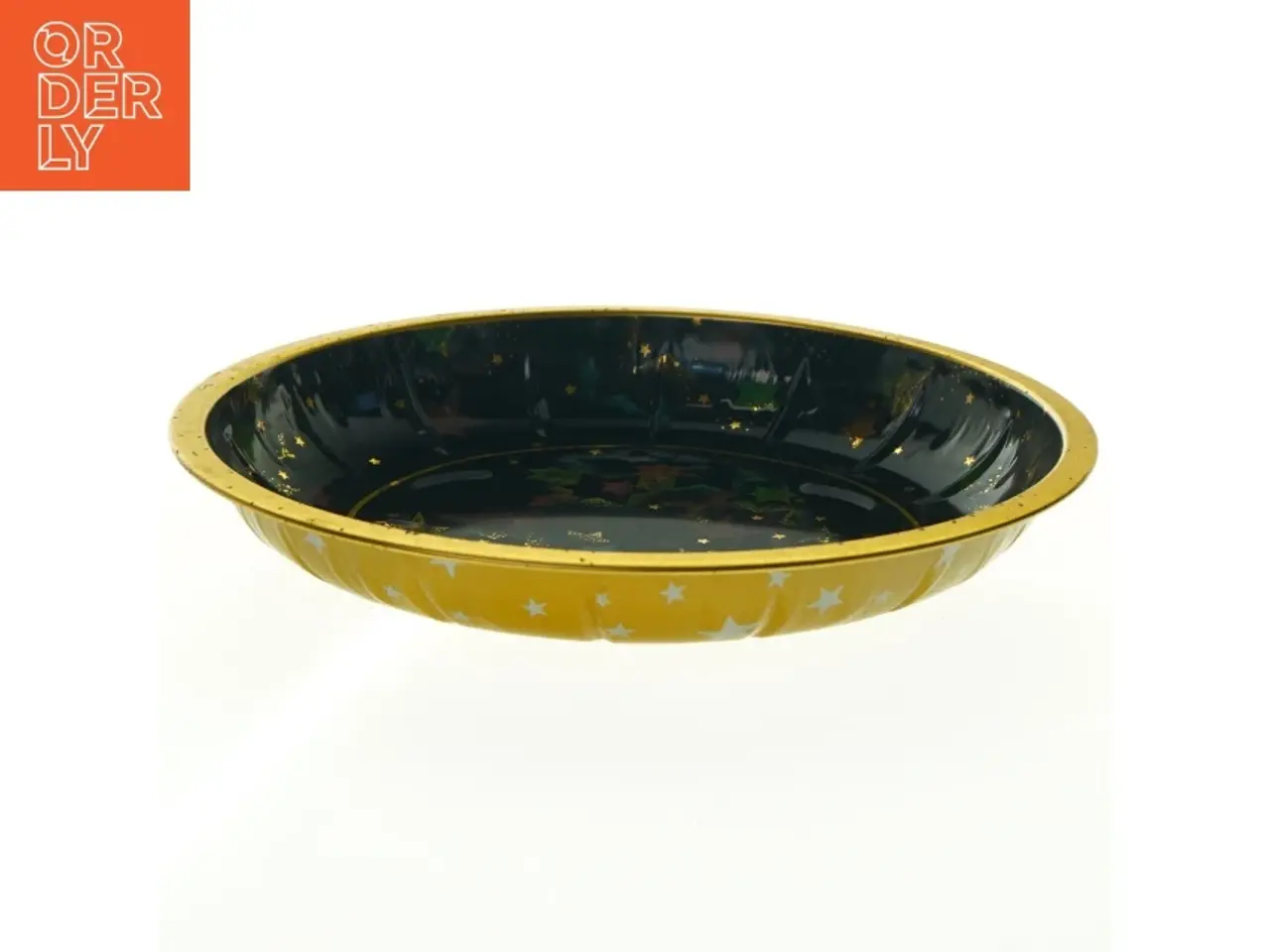 Billede 4 - 1980er Stjerne serveringsfad metalskål  (str. Ø. 26 cm)