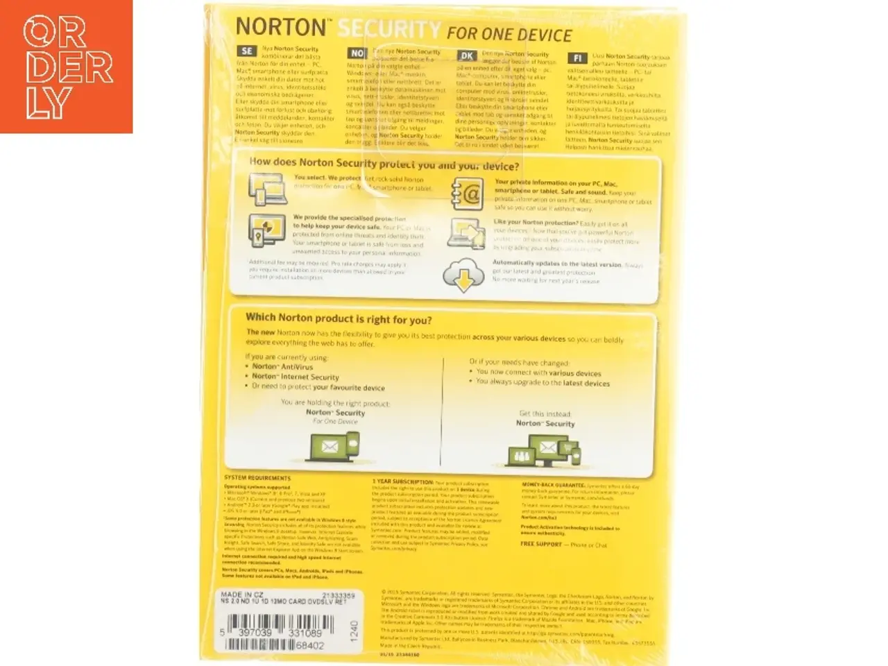 Billede 2 - Norten Security 6 stk. (str. 20 x 15cm)