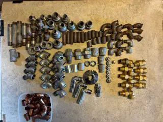 Div. VVS fittings sælges samlet