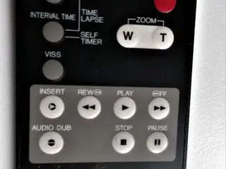 Original JVC RM-V5U Fjernbetjening til JVC Video