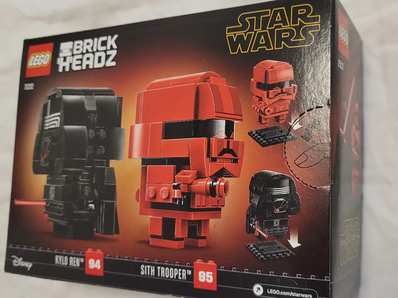 Billede 3 - Lego Brickheadz, ny, 75232 Kylo Ren og Sith Troope