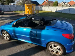 Peugeot 206CC 1,6i Cabriolet Automatgear benzin