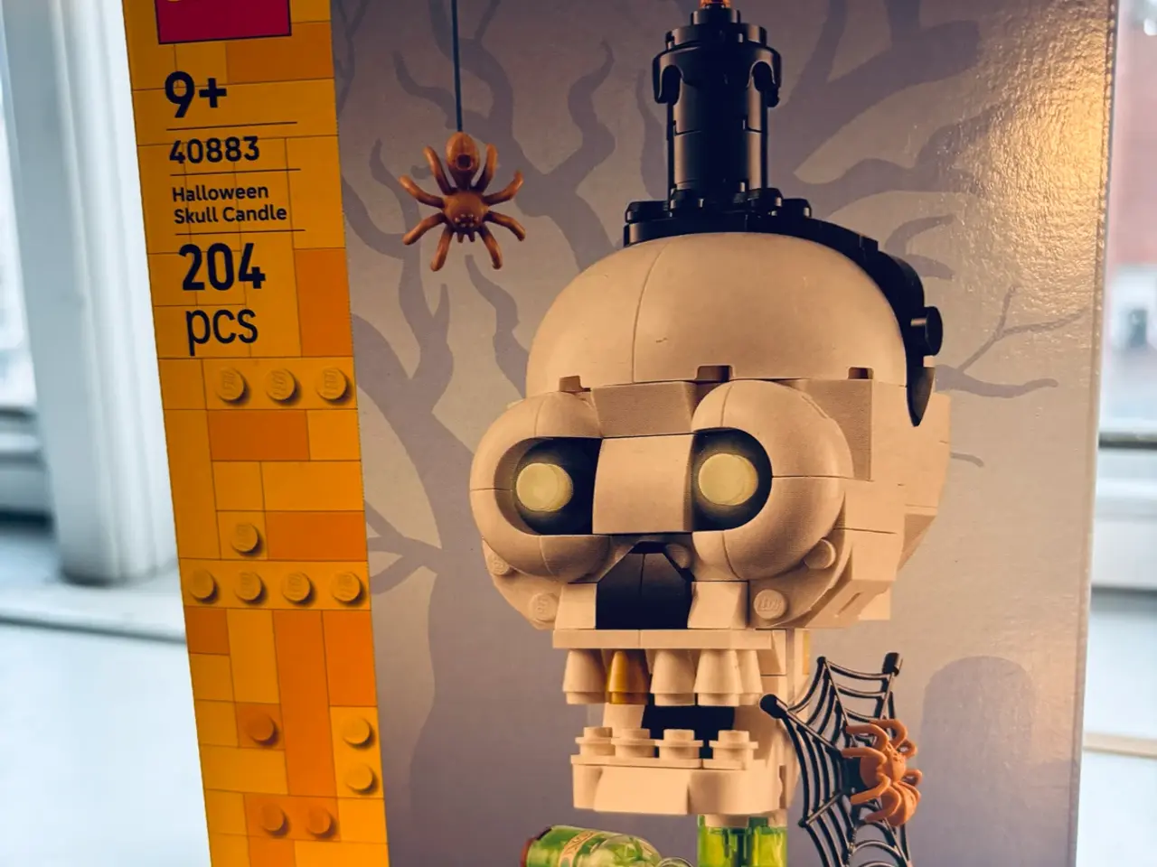 Billede 1 - Lego 40493 Halloween Skull Candle