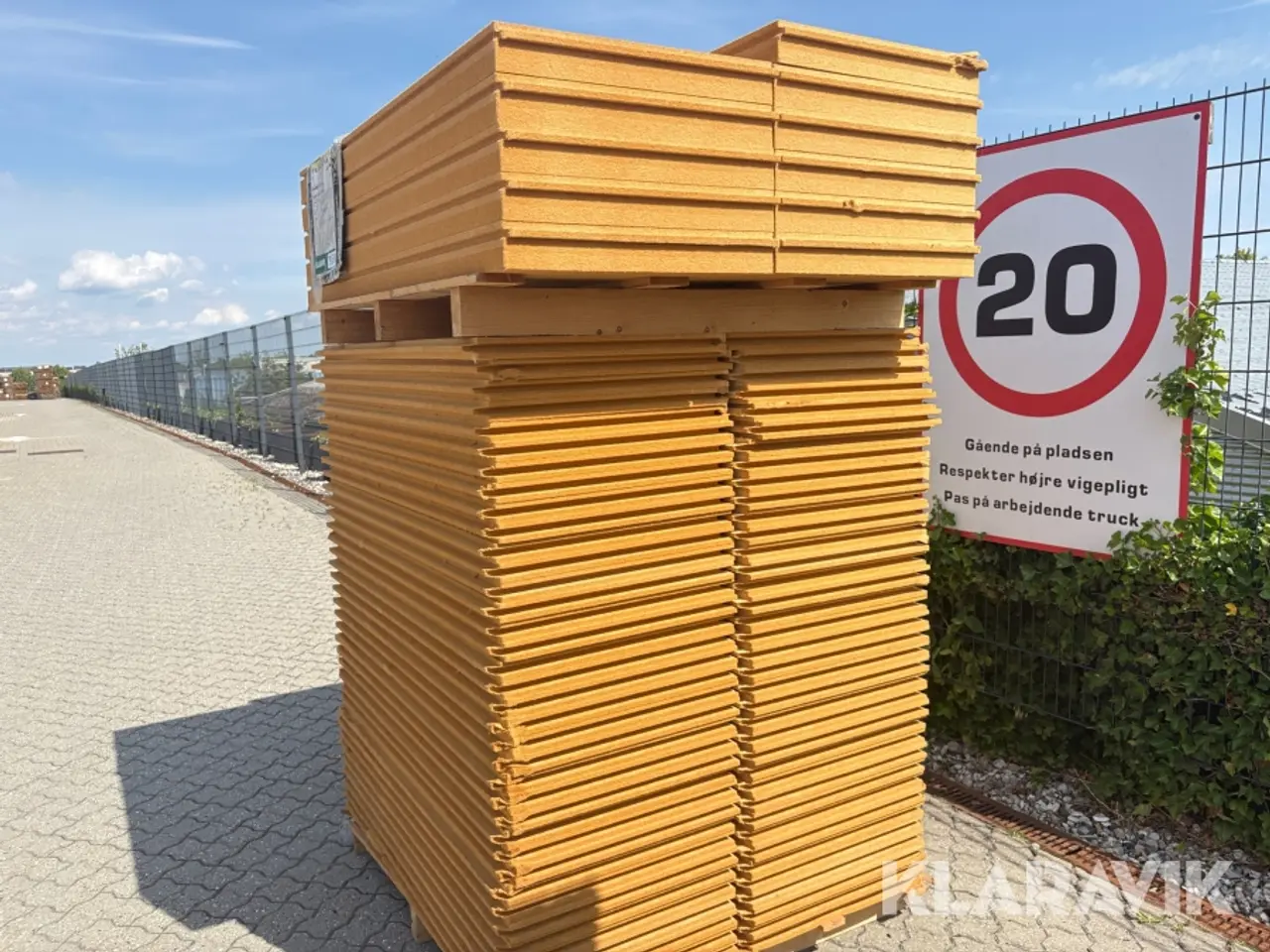 Billede 2 - Træfiber plader 2paller