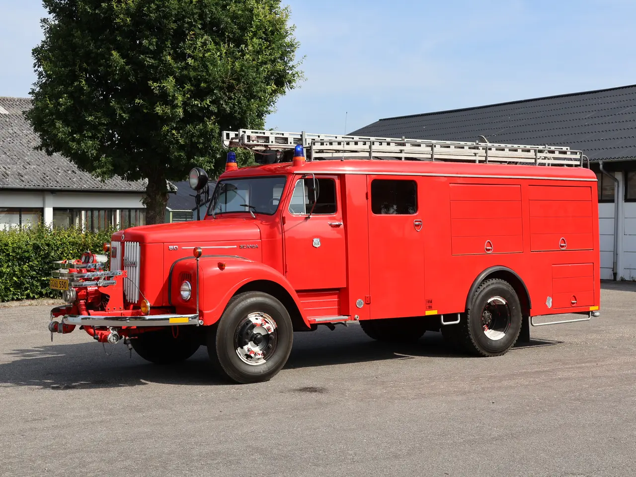 Billede 2 - Scania 80 Veteran Brandbil, årg 1970
