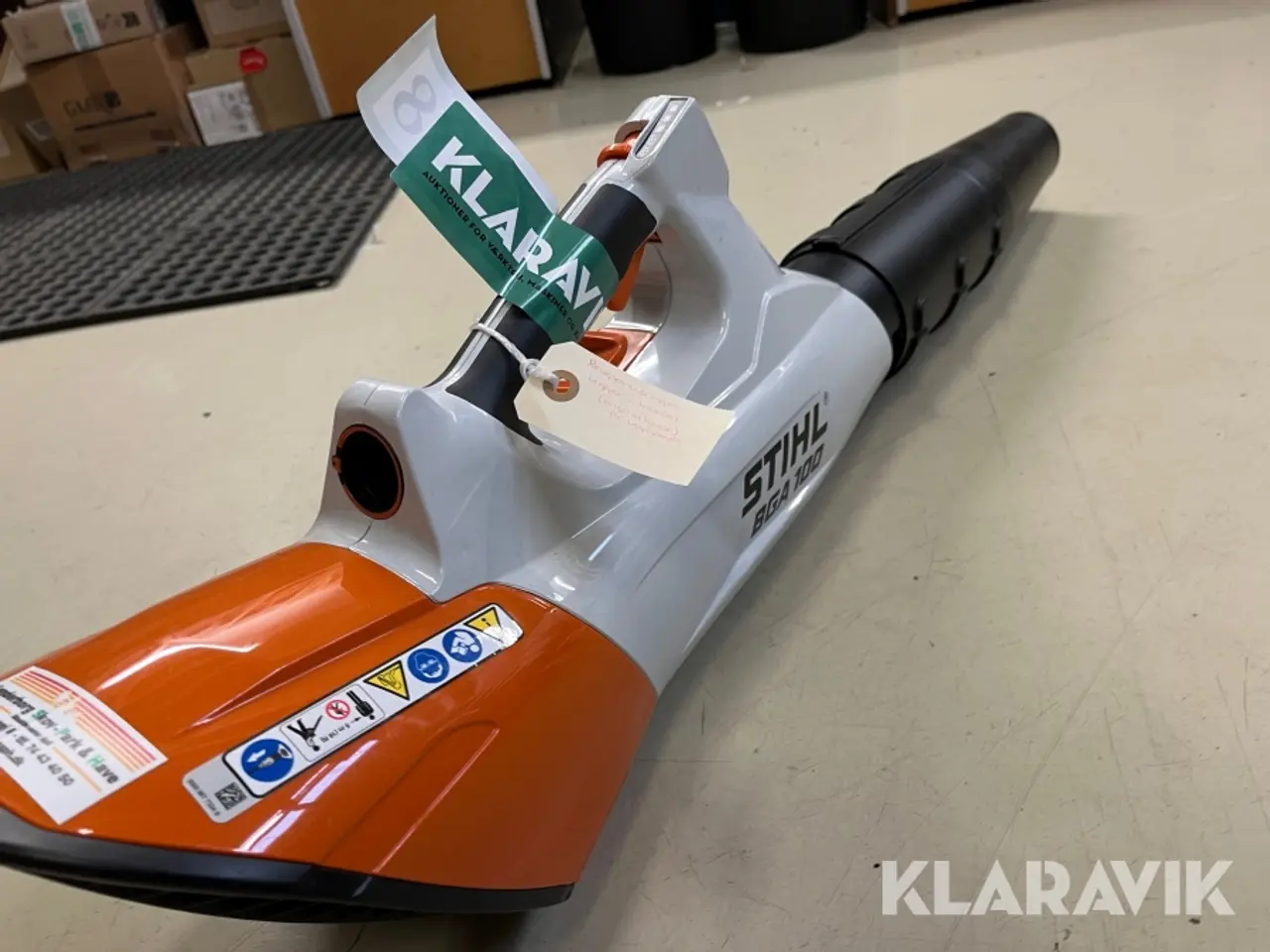 Billede 4 - Løvblæser STIHL BGA 100 batteridrevet