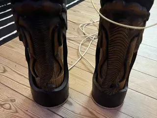Elegant lamper i træ