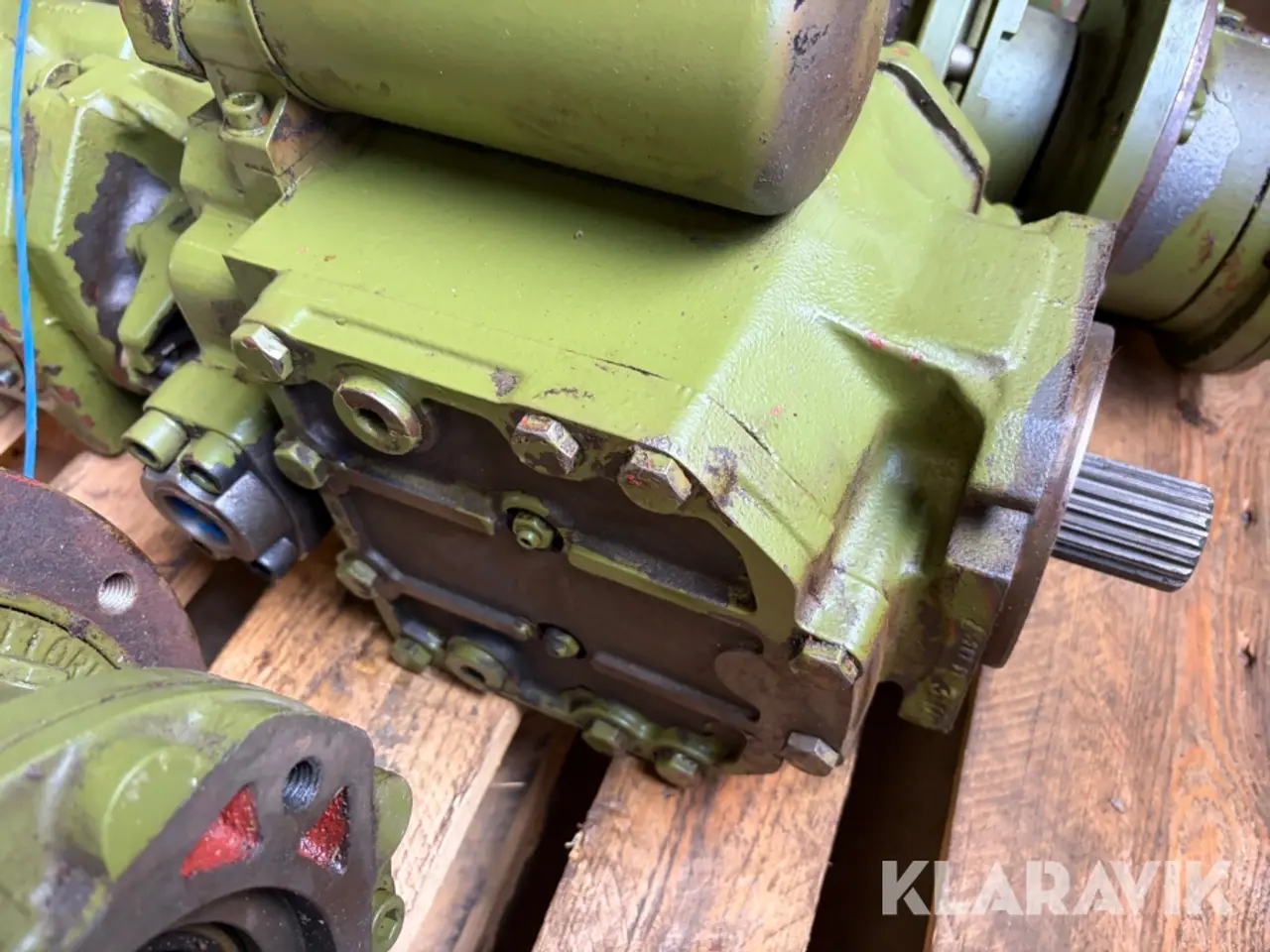 Billede 6 - Lot - gear til hjulmotorer, konverter og hydraulikpumpe - 1 palle