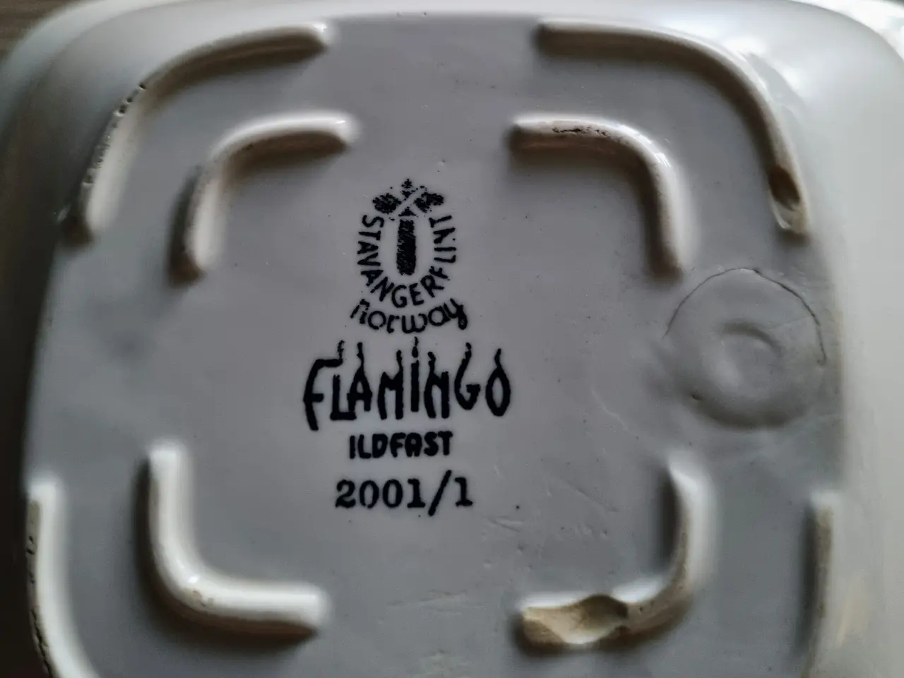 Billede 6 - Flot retro skål Stavangerflint "Bambus" model 2001
