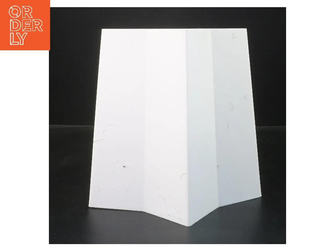 Billede 1 - Hvid stjerneformet plastform 20x20 cm (str. 20x20 cm)