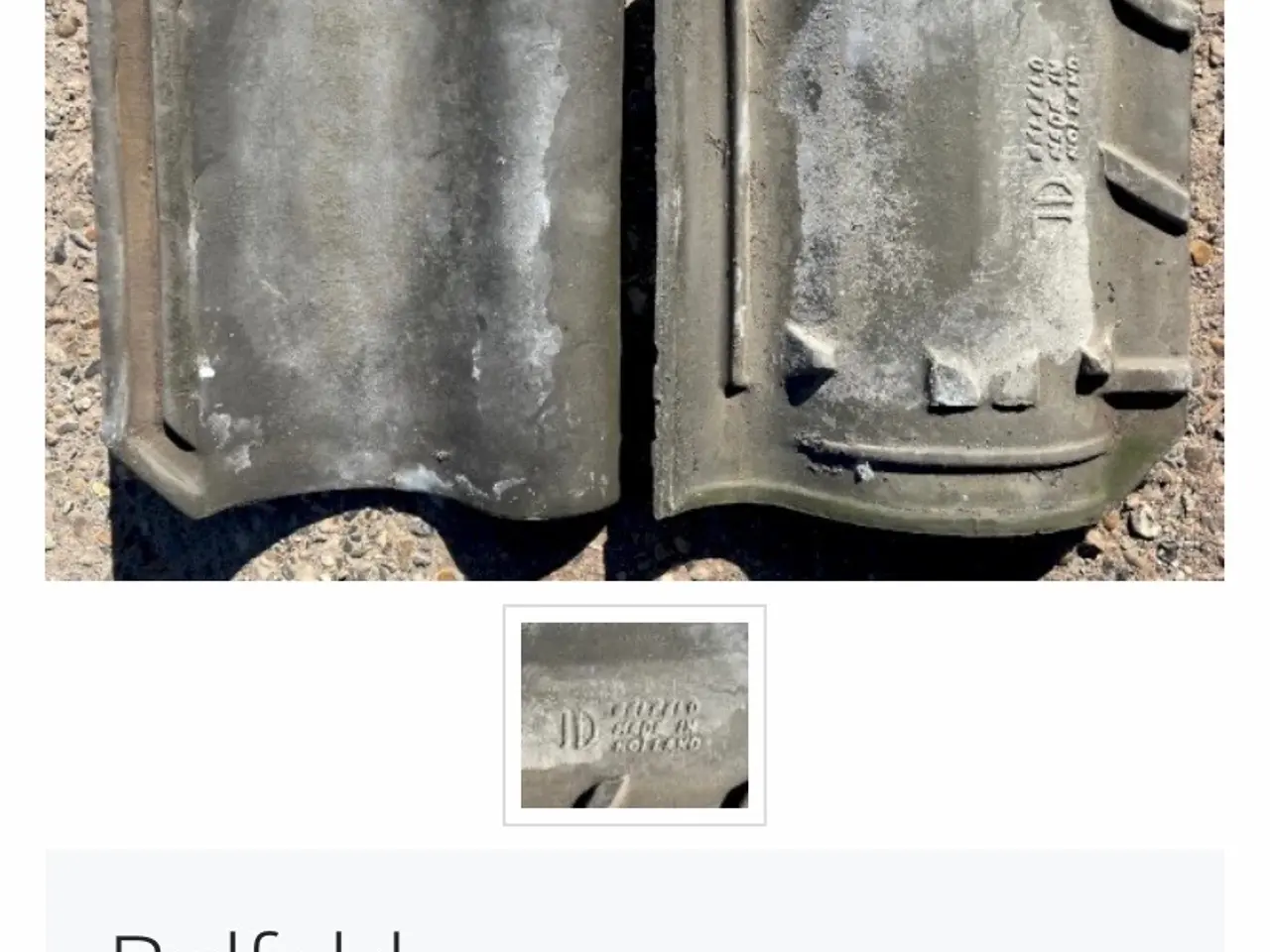 Billede 1 - Tagsten