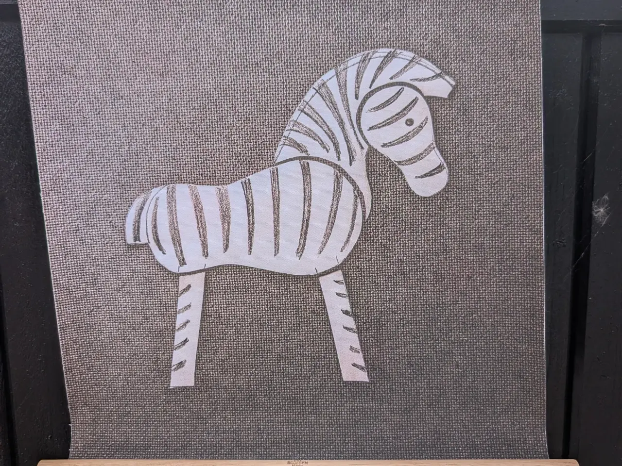 Billede 1 - Kaj Bojesen Zebra tryk
