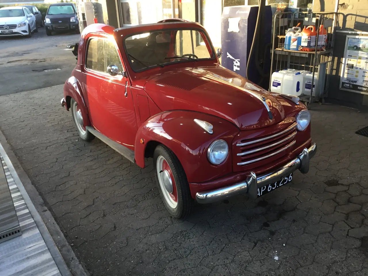 Billede 1 - Fiat topolini m/ kaleche årg 1956 næste syn 2029 