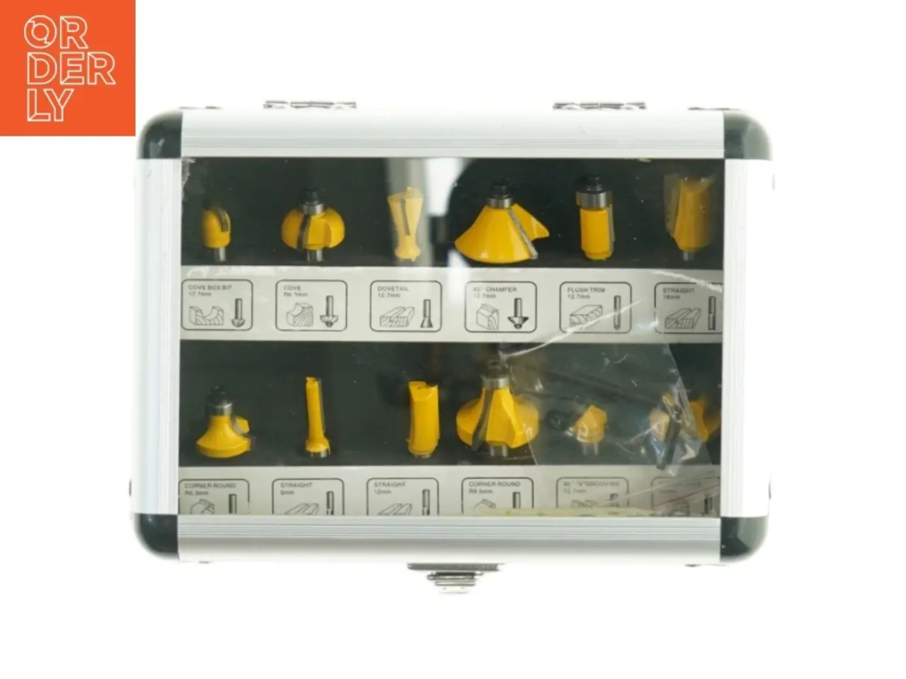 Billede 2 - Bitsæt i aluminiumsboks fra Mitsutomo (str. 19 x, 14 x 6 cm)
