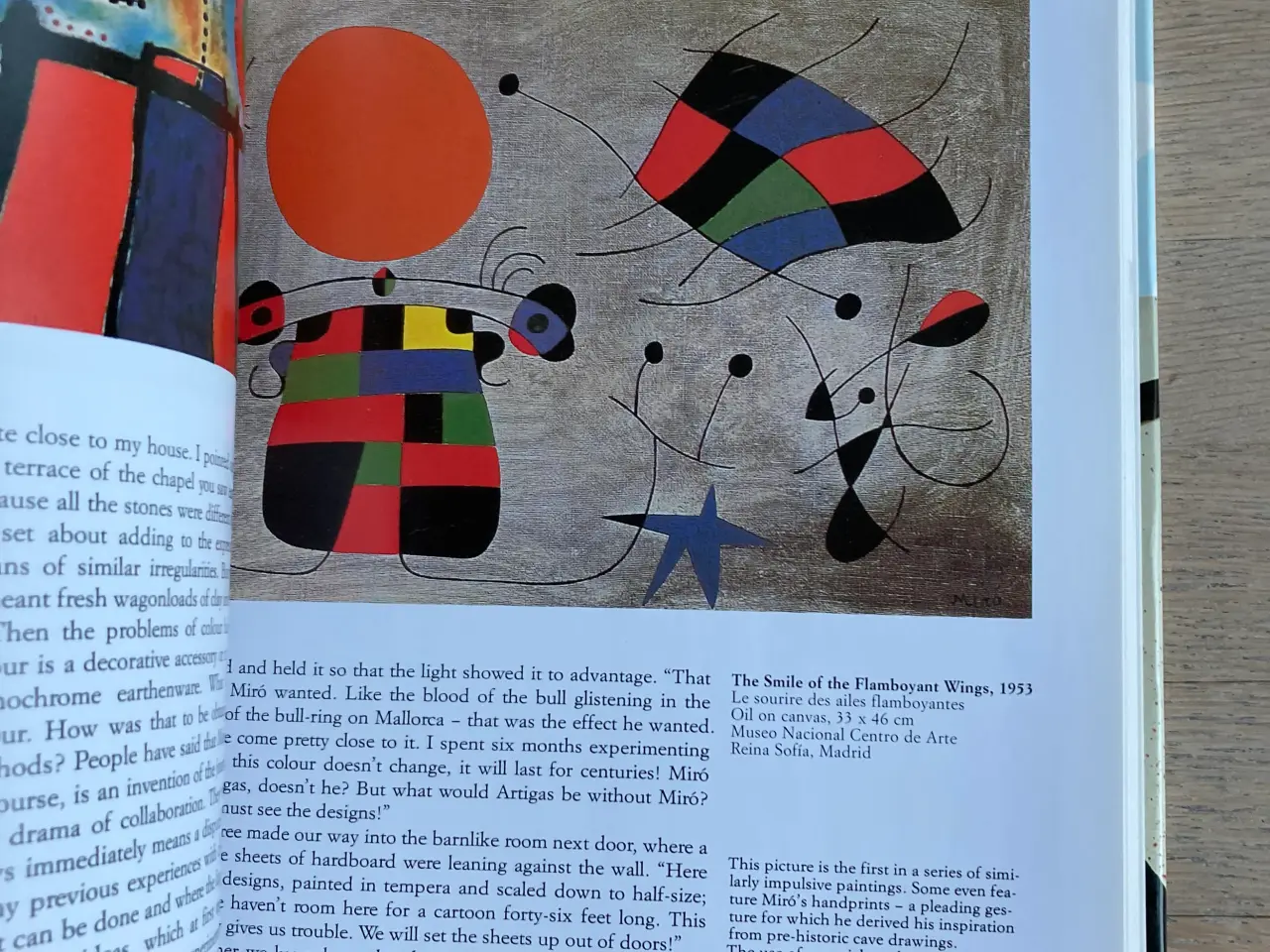 Billede 1 - Joan miro  - bog “man and his work “
