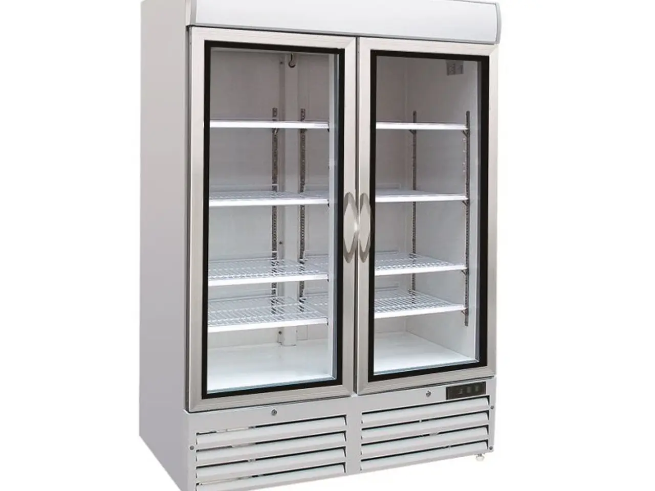 Billede 1 - Displayfryseskab med 2 glasdøre – 920 L
