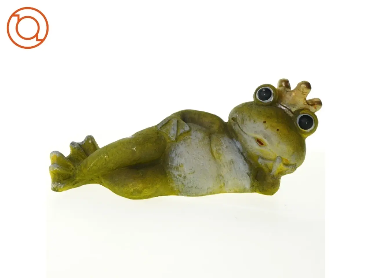 Billede 1 - Frø statue fra Hanson Im (str. 35 x 10 x 17 cm)