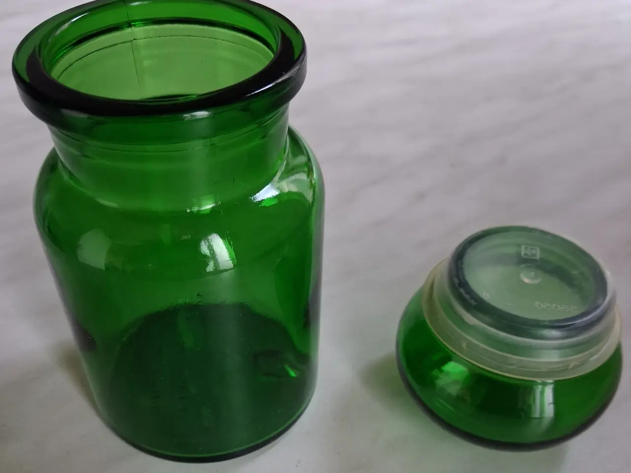 Billede 2 - Opbevarings glas - Apoteker glas