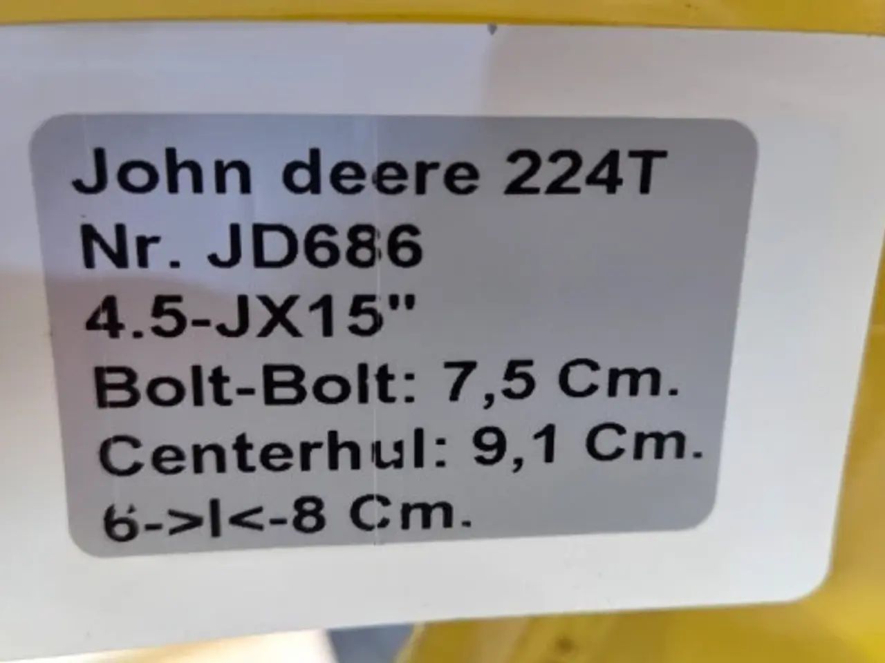 Billede 12 - 15"   4.5-JX15