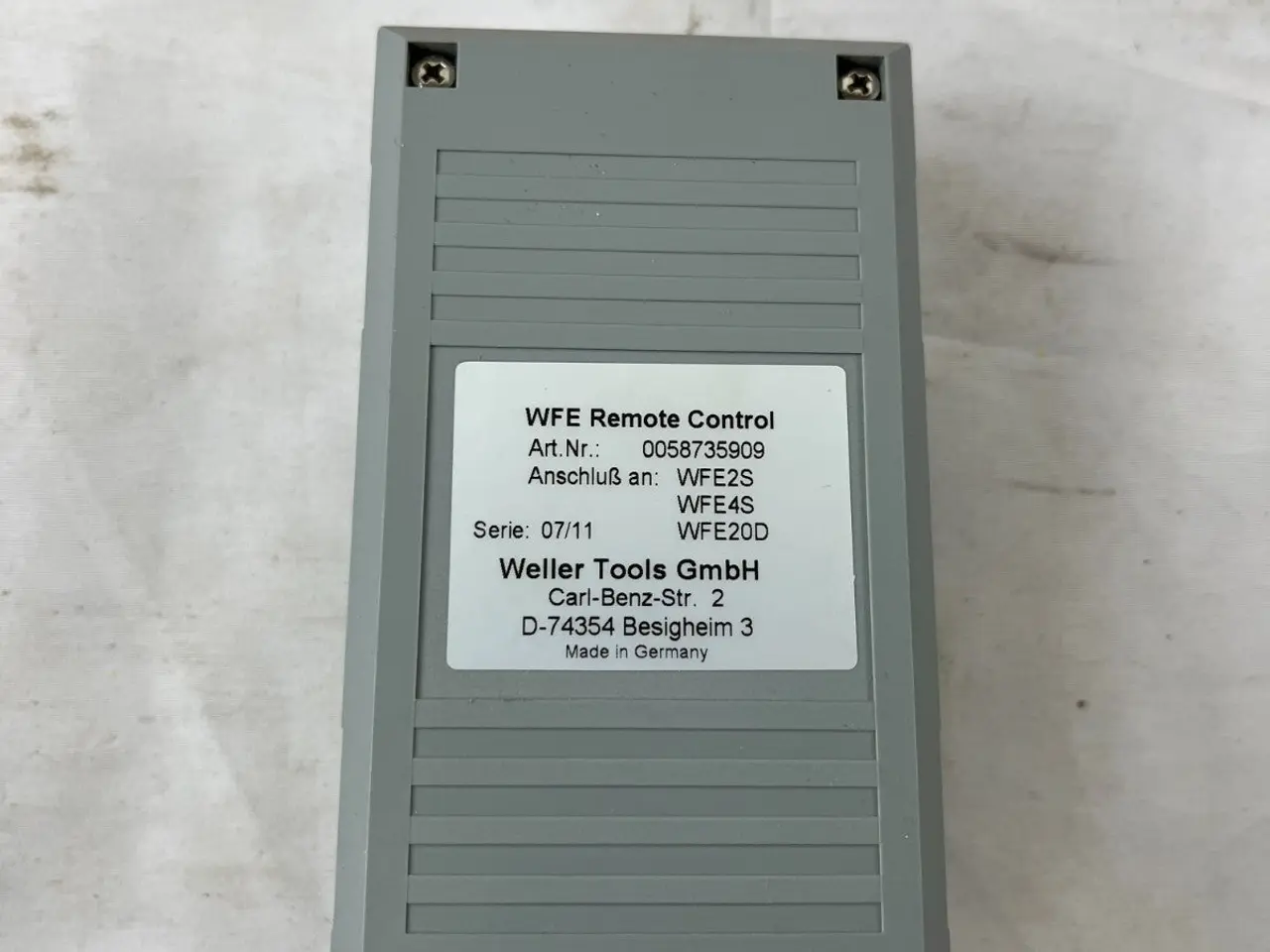 Billede 8 - Weller WFE Remote Control 0058735909 for WFE 2S 4S