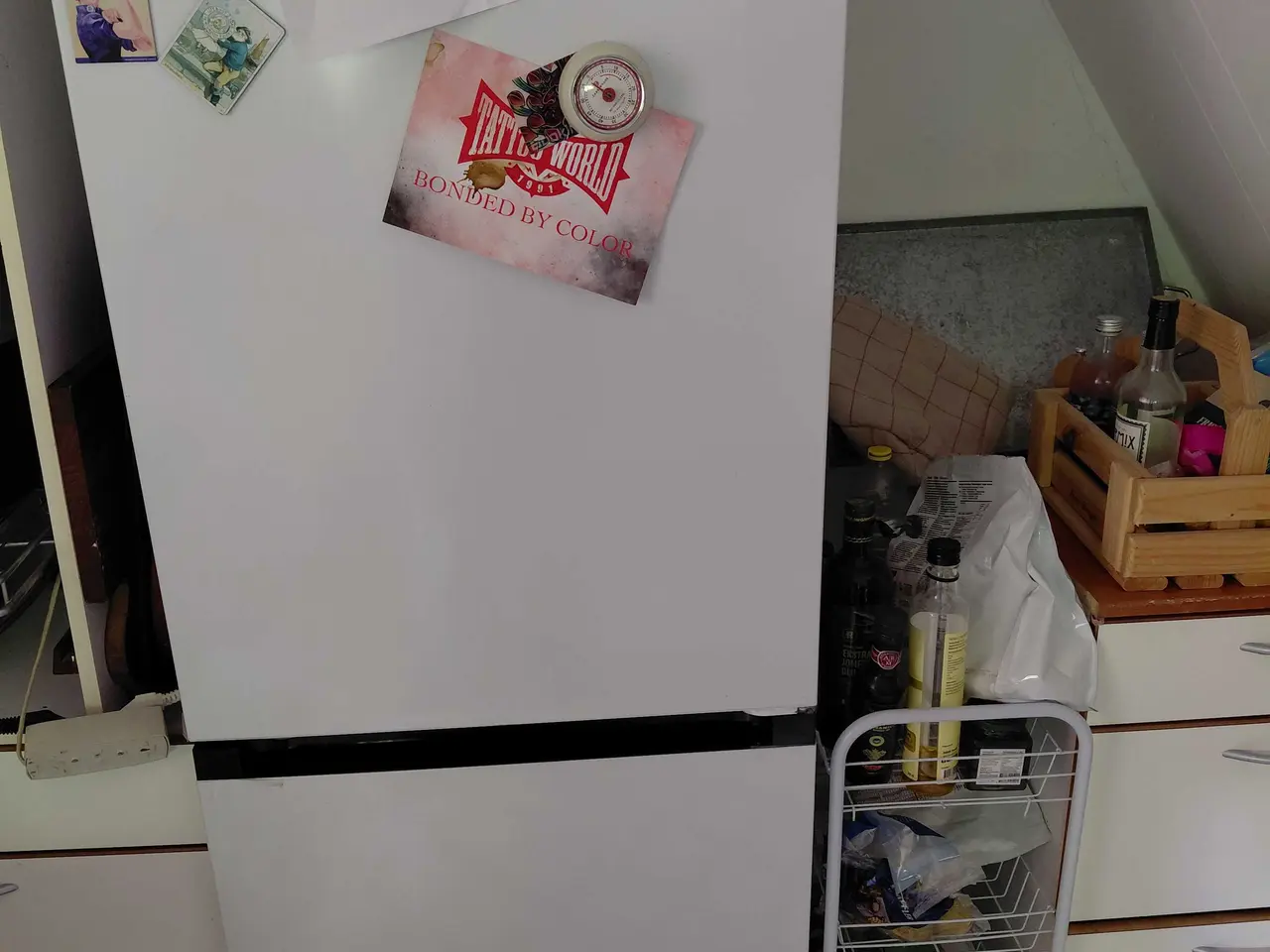 Billede 1 - TCL køl/frys. Fritstående