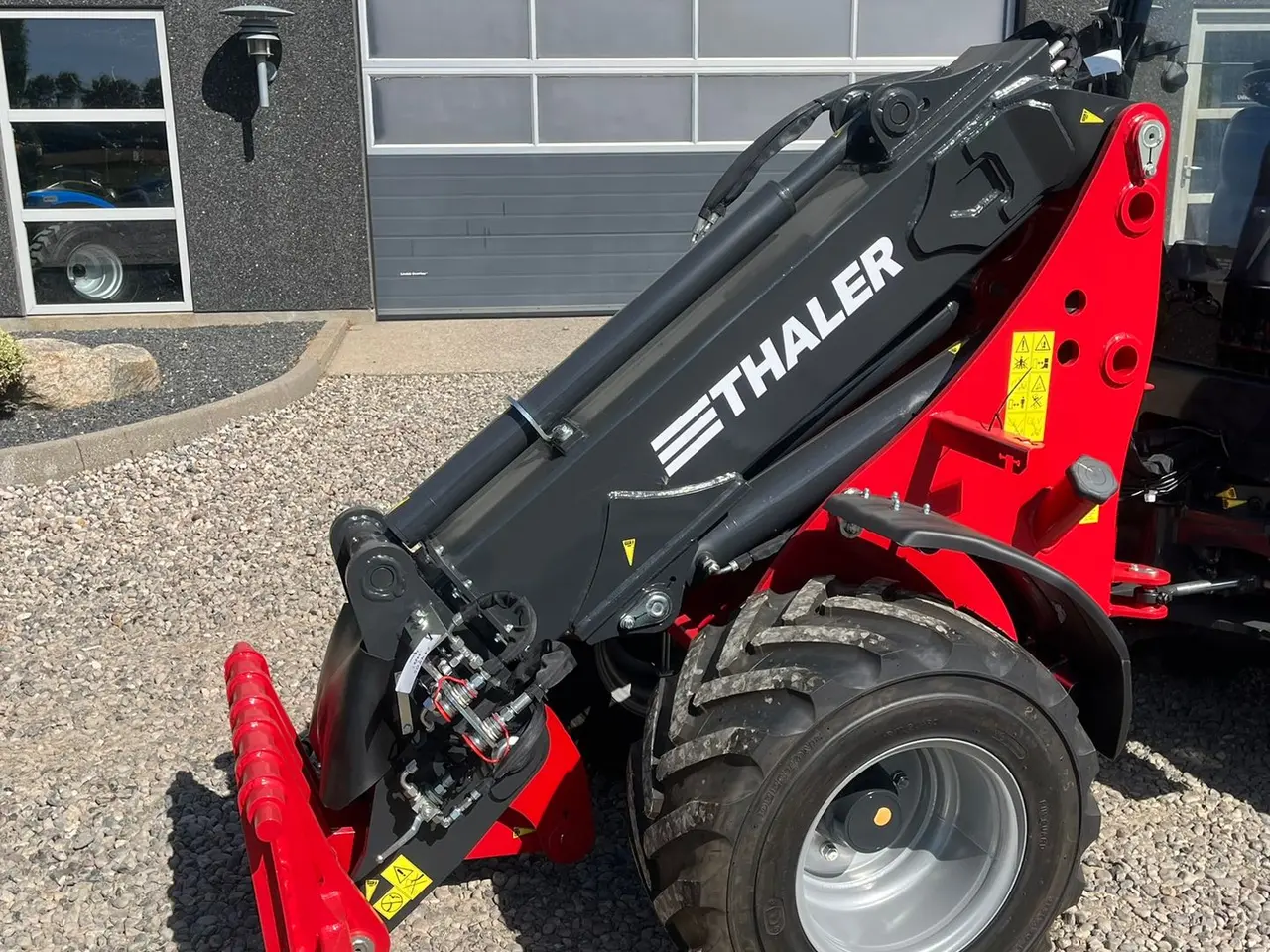 Billede 5 - Thaler 2838T DPF teleskoparm, kabine og brede hjul