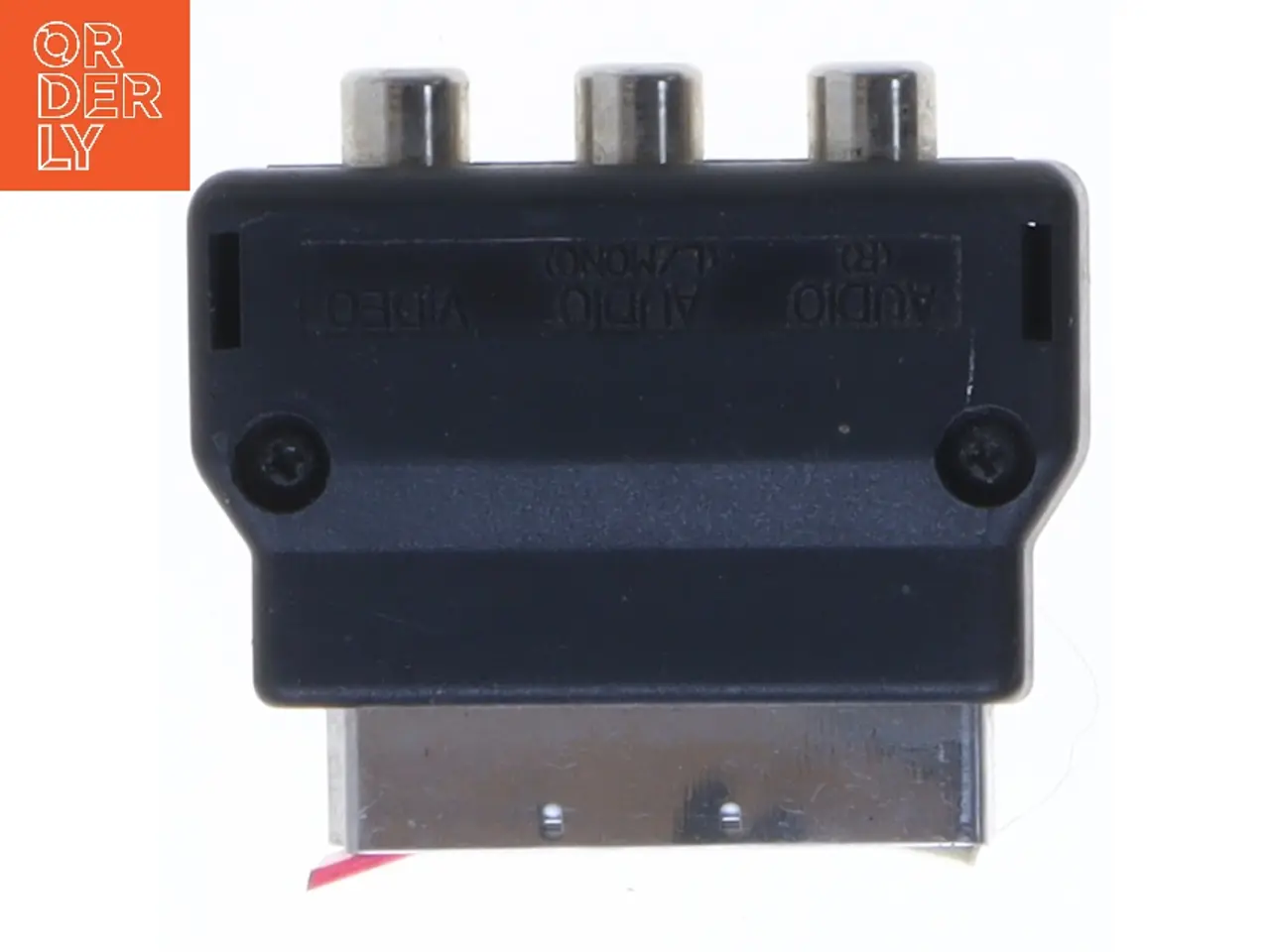 Billede 1 - SCART til RCA adapter (str. 6x4,5 cm)