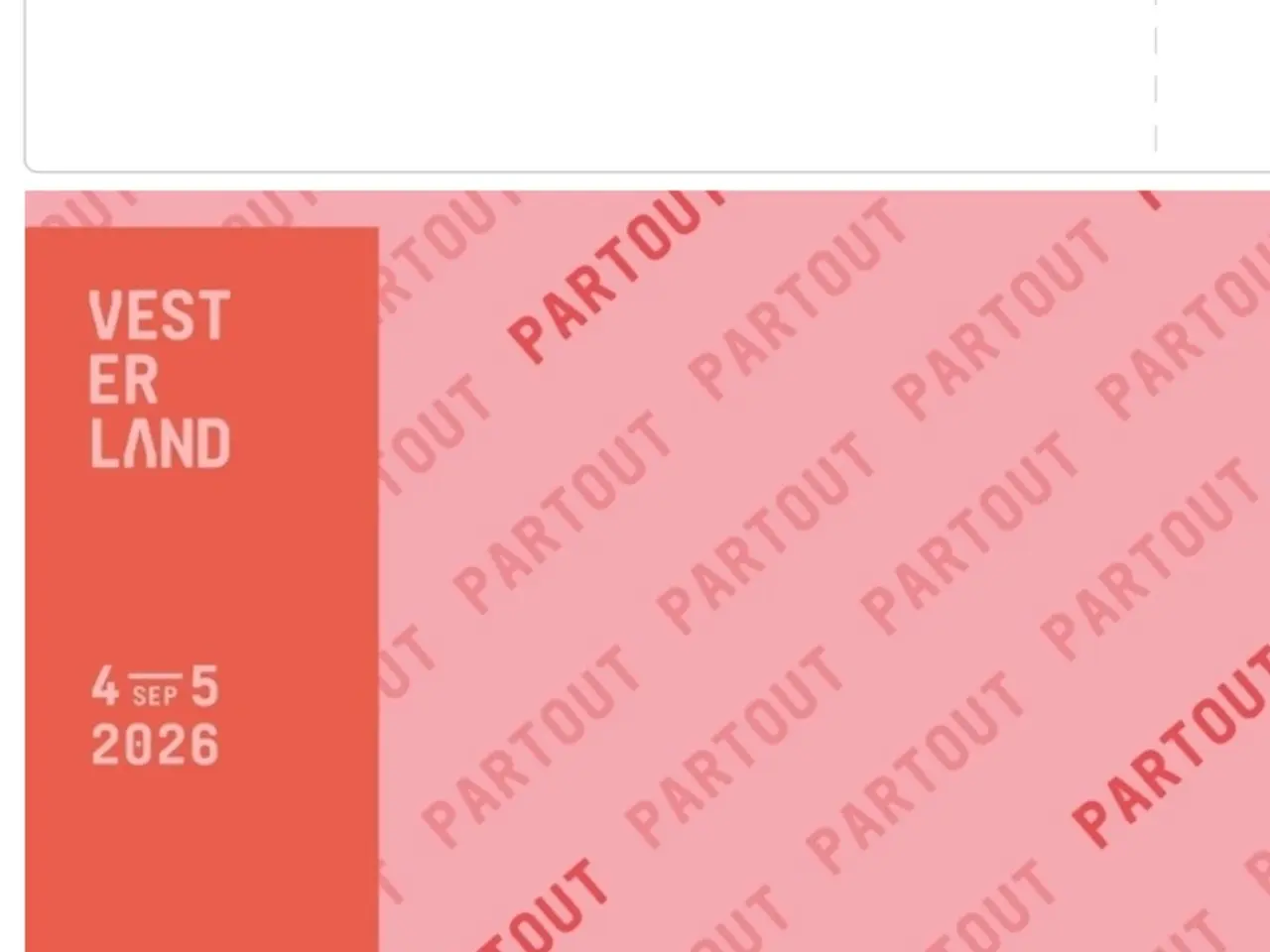 Billede 1 - Fanø Vesterland Partoutbilletter