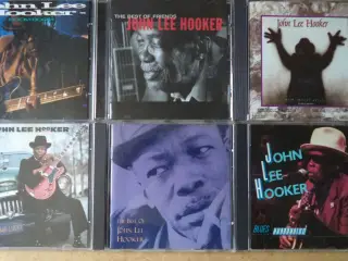 .JOHN LEE HOOKER CDer sælges stykvis