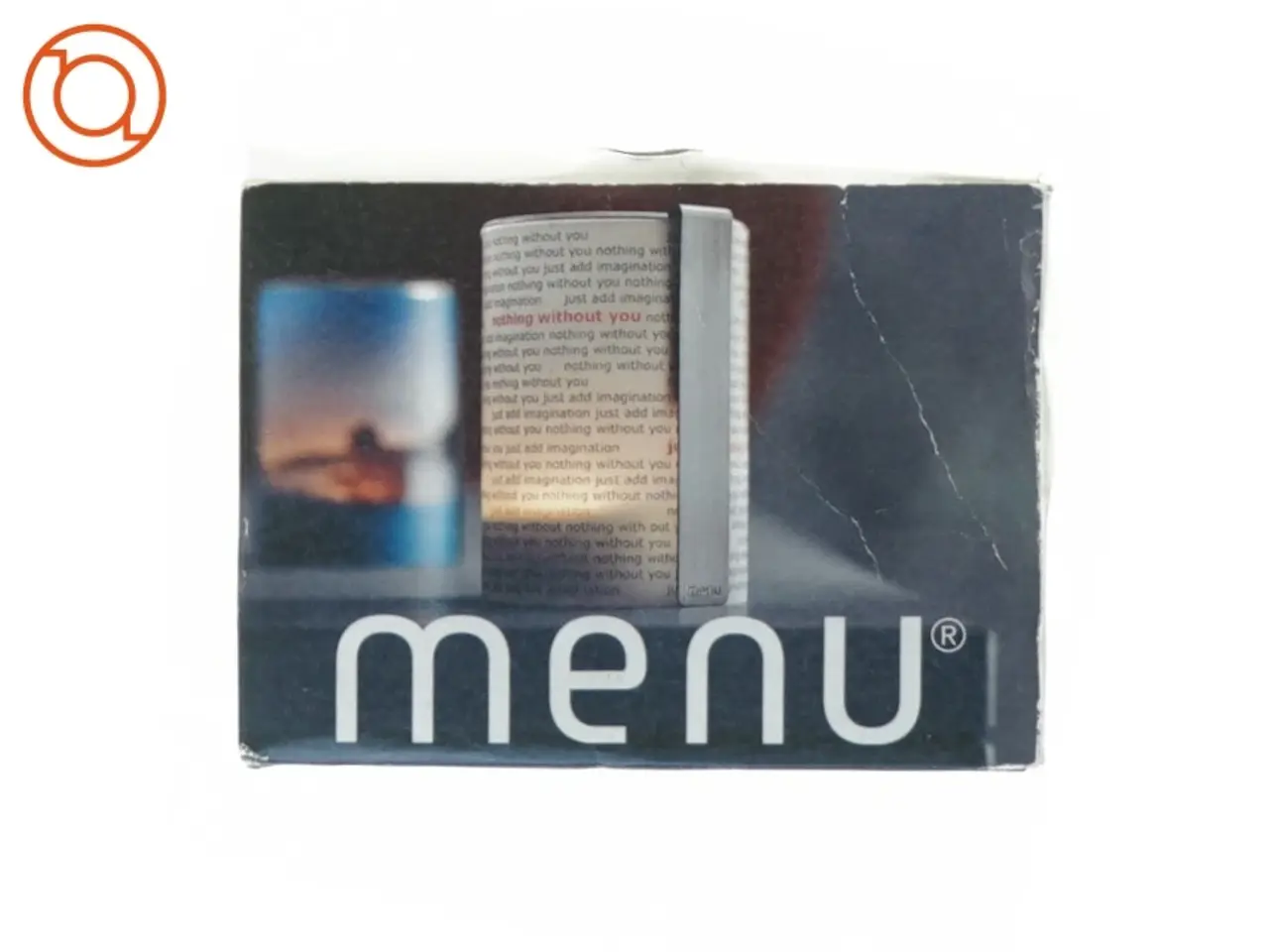 Billede 1 - Lysestager fra Menu (str. 13 x 7 x 10 cm ja)