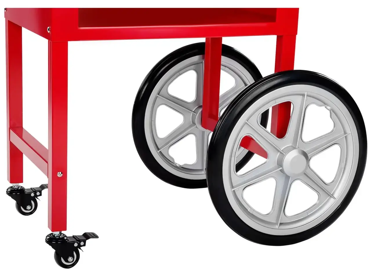 Billede 11 -  Popcornmaskine med vogn USA 88 L – 1600 W – rød