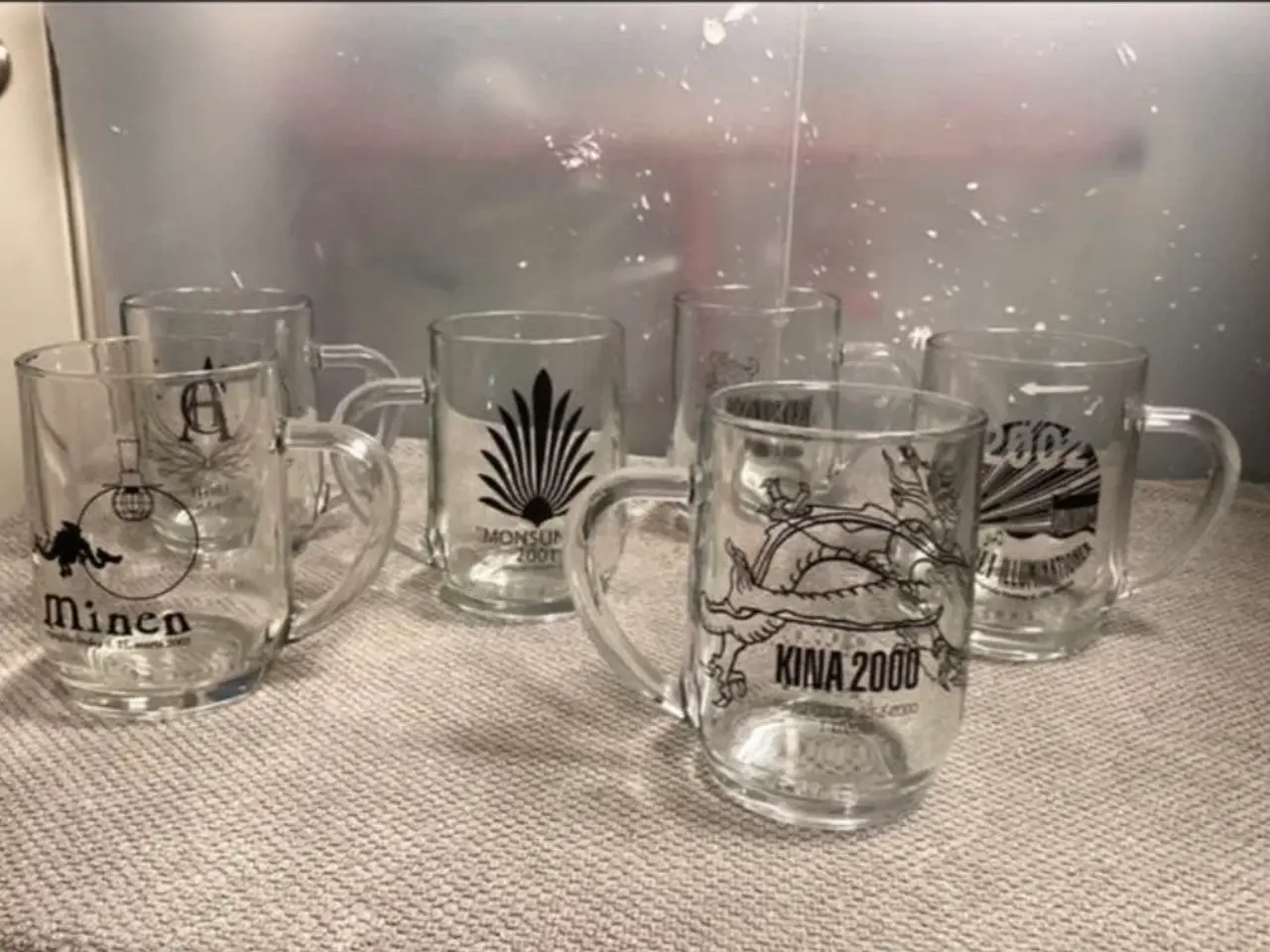 Billede 1 - 6 styk Tivoli års glas