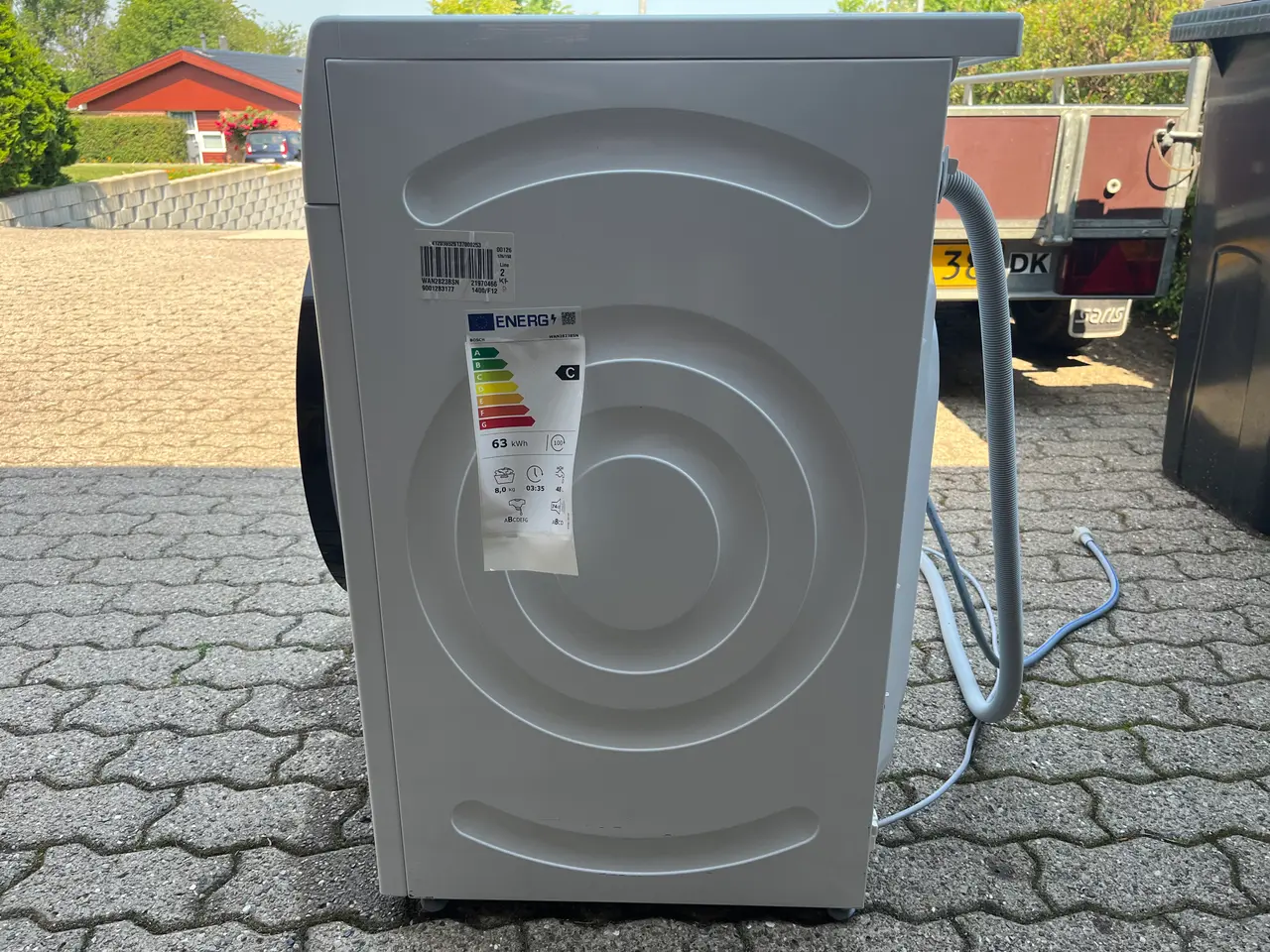 Billede 9 - Bosch Serie 4 Vaskemaskine WAN282B8SN
